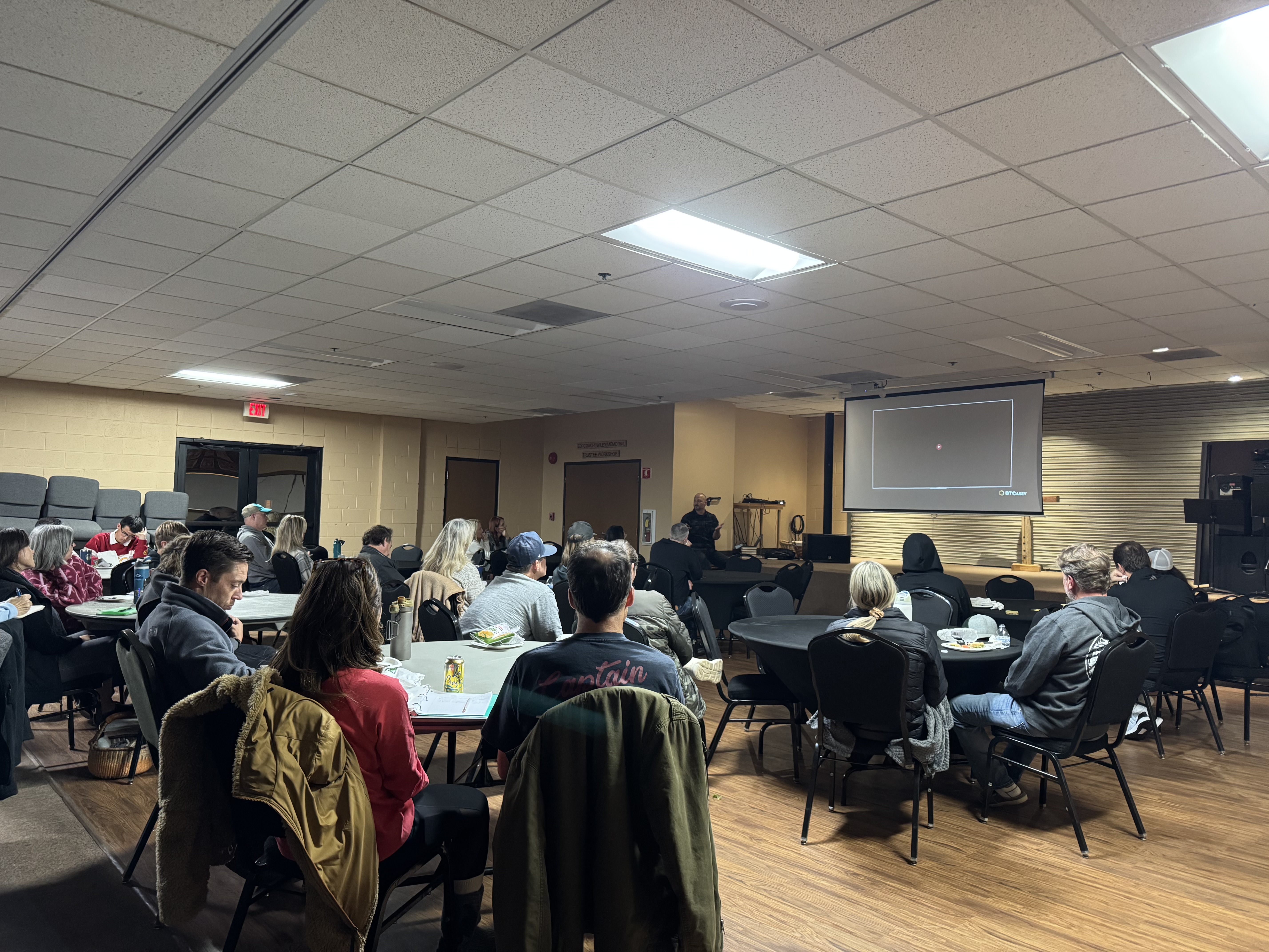 Casey teaching - St. Marks